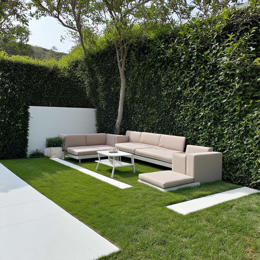 Modern Minimalist Yard Design