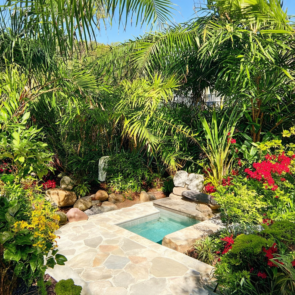 Tropical Yard Design