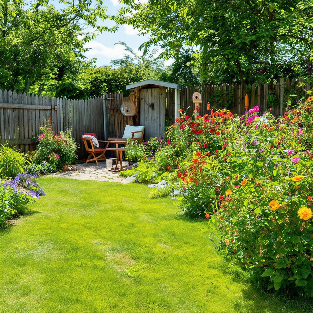 English Country Yard Design