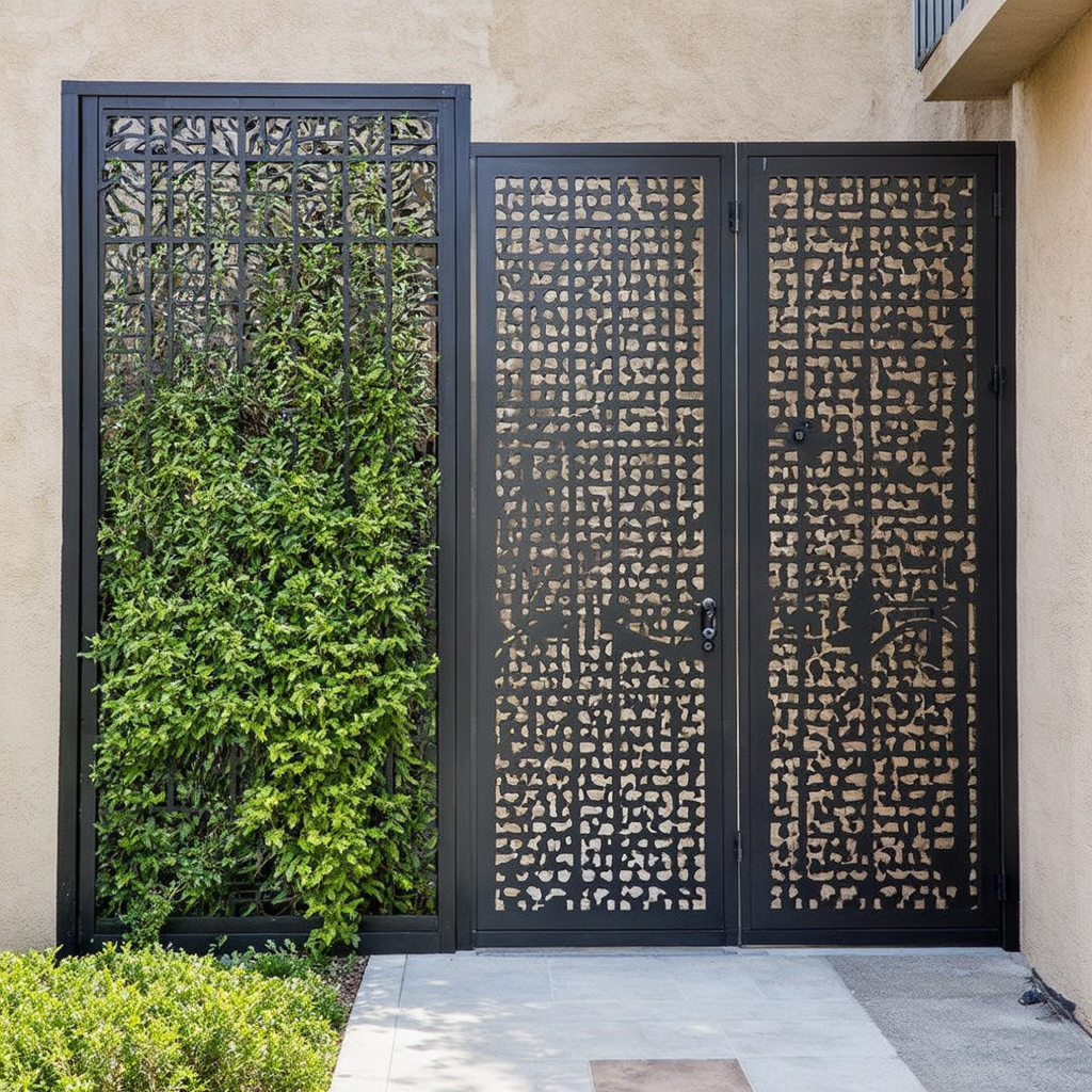 Laser-Cut Grill Gates