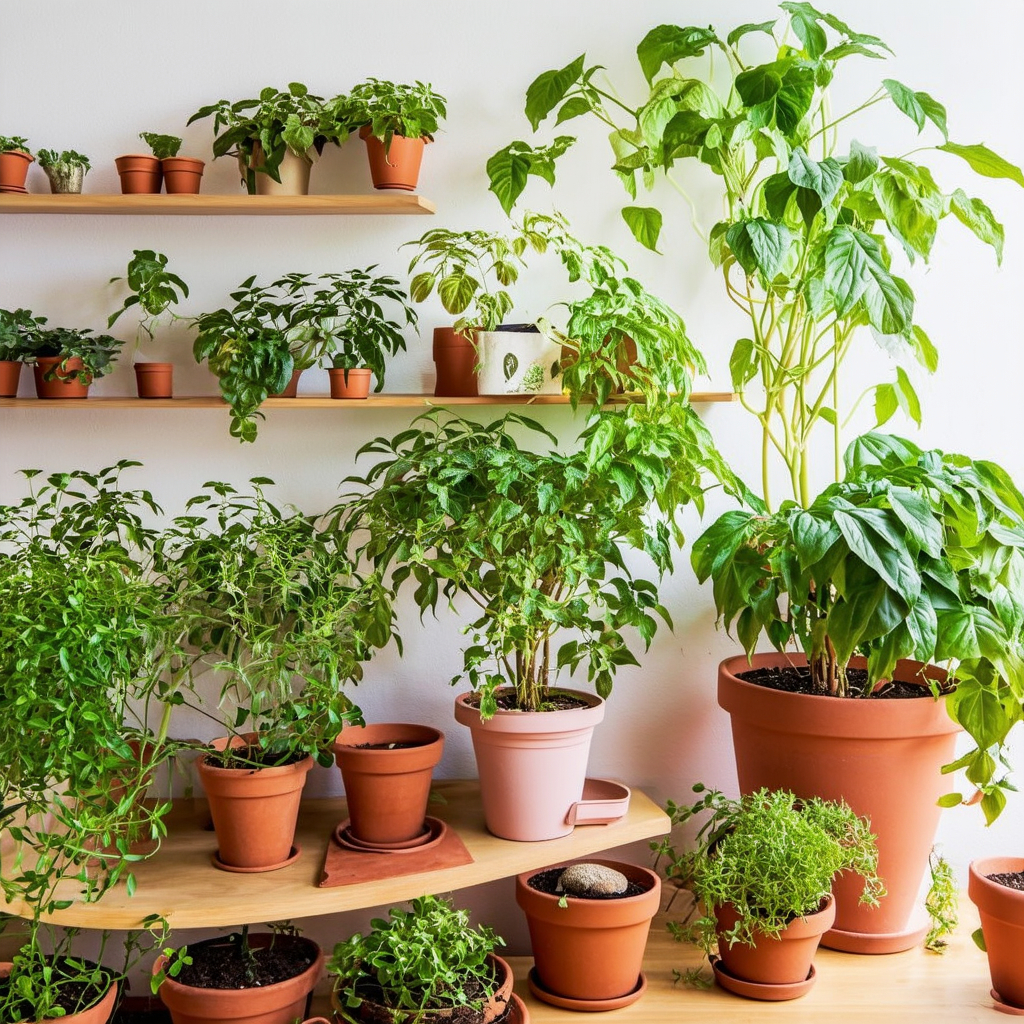 indoor herb garden