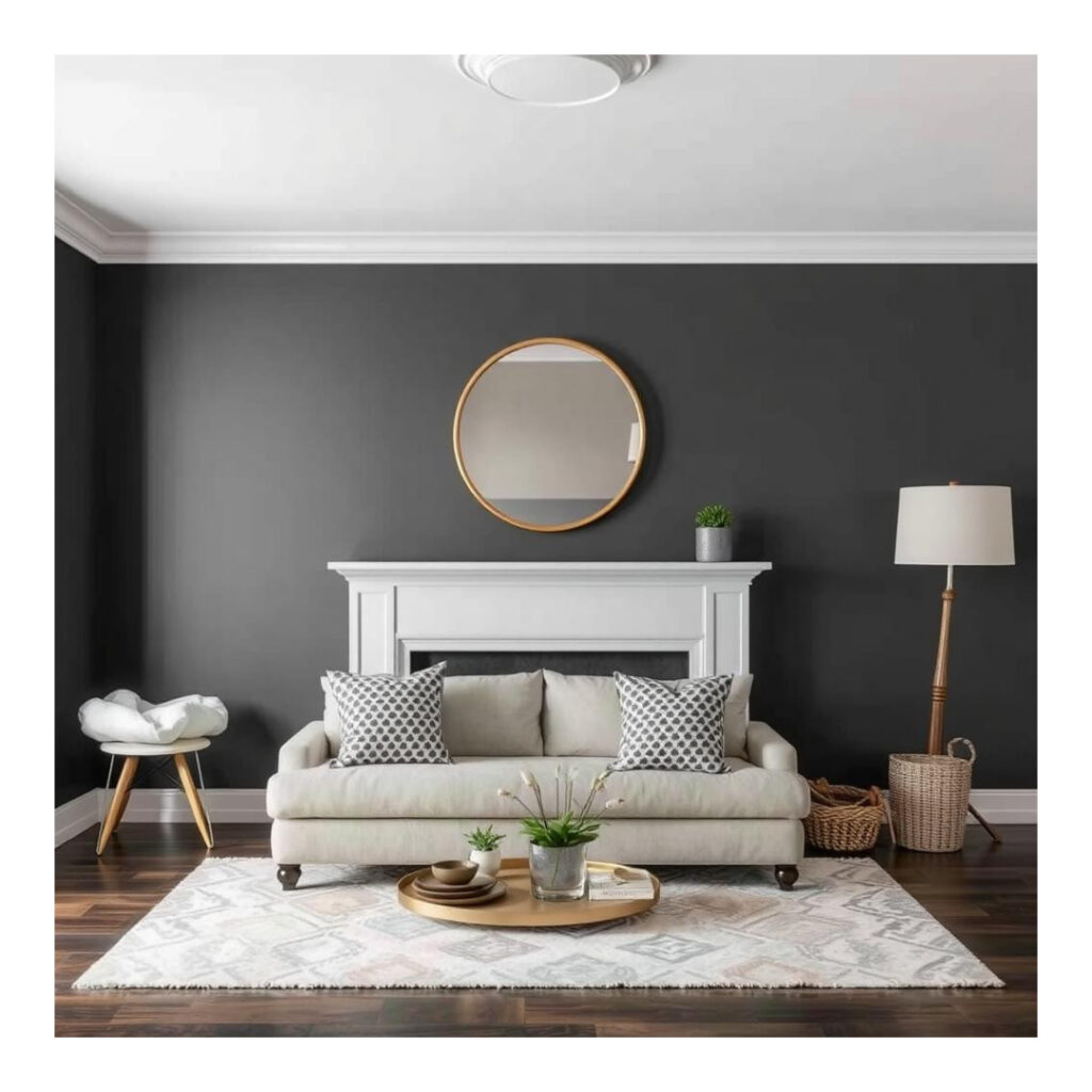 Deep Charcoal Greys